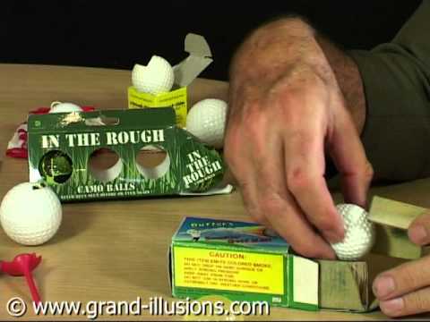 unusual golf balls