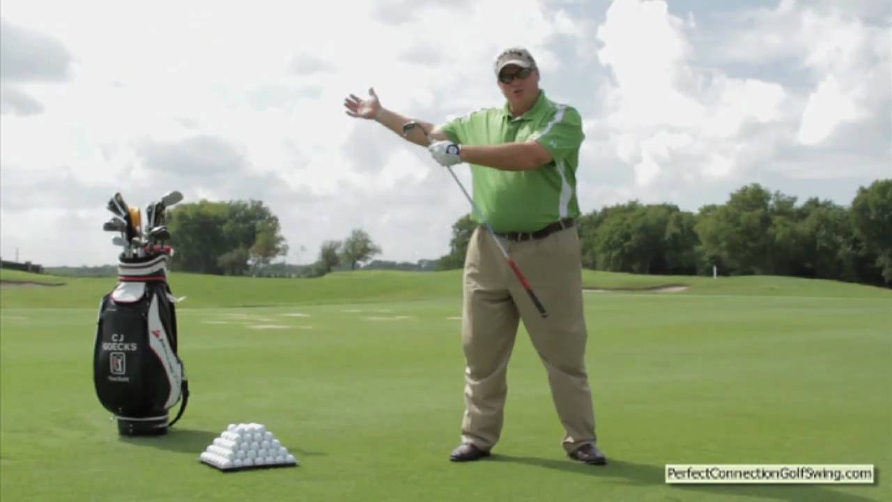 Golf Drill Video: The Pump Drill, Stop Hitting Fat Shots