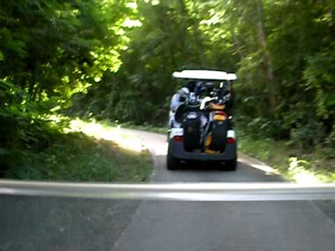 Canouan Island – Raffles – Trump International Golf Course – Jay’s wild ride on golf cart!