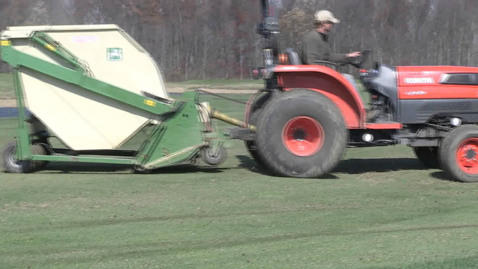 Fairway Aerification at Purgatory Golf Club