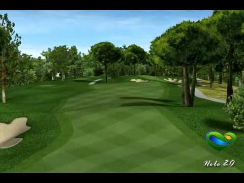 Tat Golf International Golf Club Flyover – Hole 20