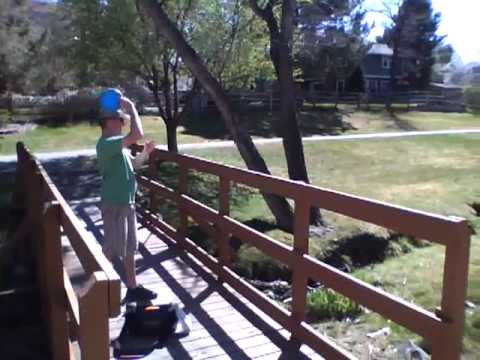 Disc Golf Great Shots – Hammer Throw Birdie