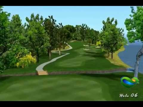 Tat Golf International Golf Club Flyover – Hole 6