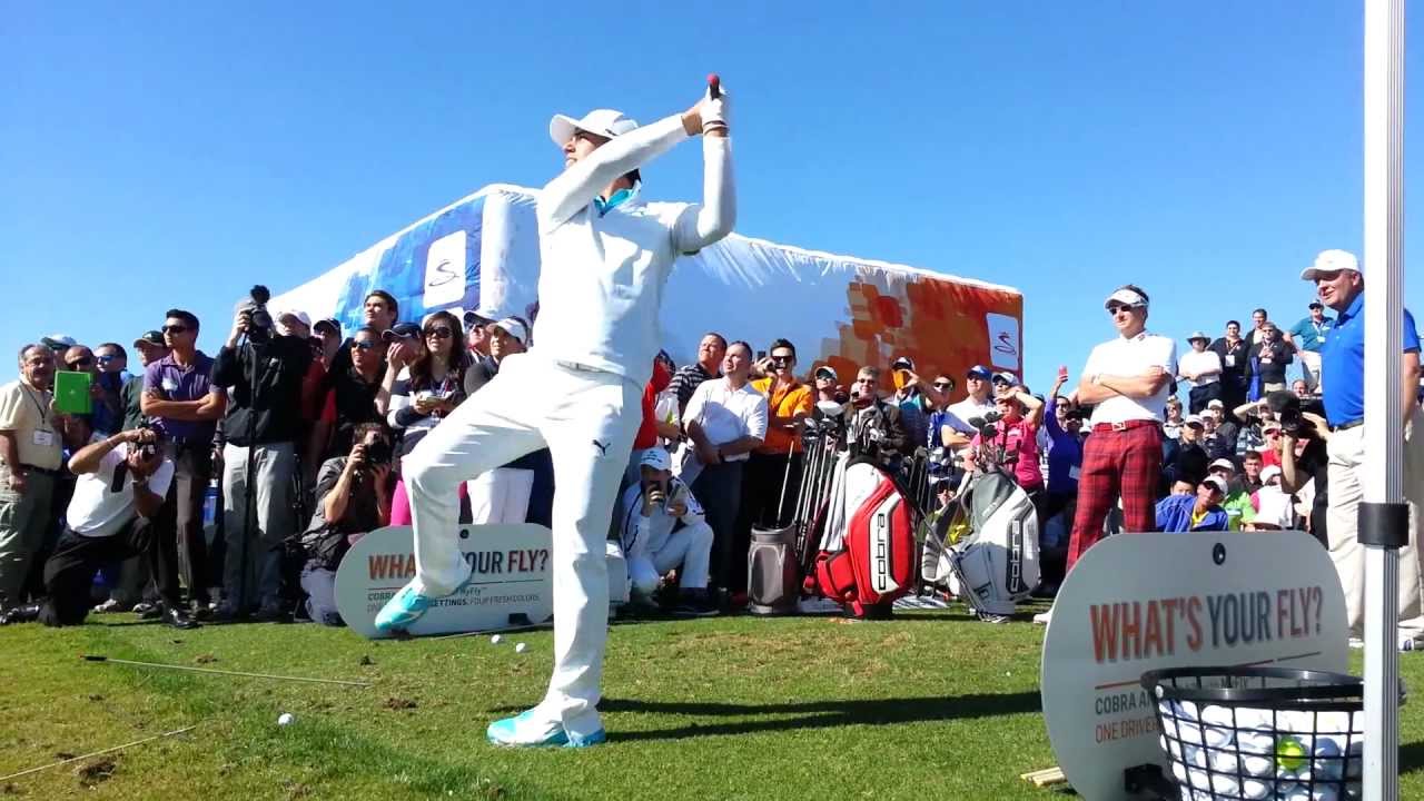 2013 PGA show demo day – Ian Poulter & Cobra/Puma players’ trick shots!