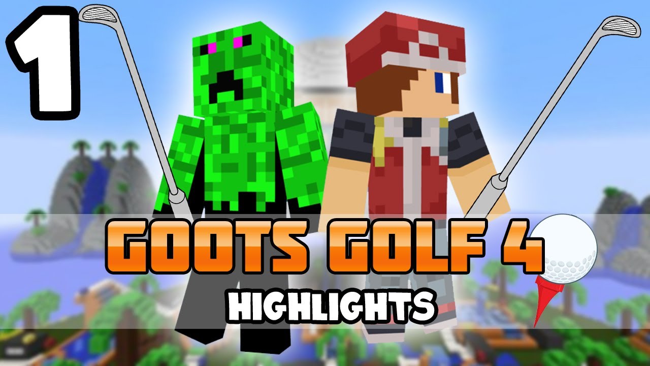 GLITCHES GALORE | Minecraft: Goots Golf 4 w/ Amitius Highlights Pt. 1