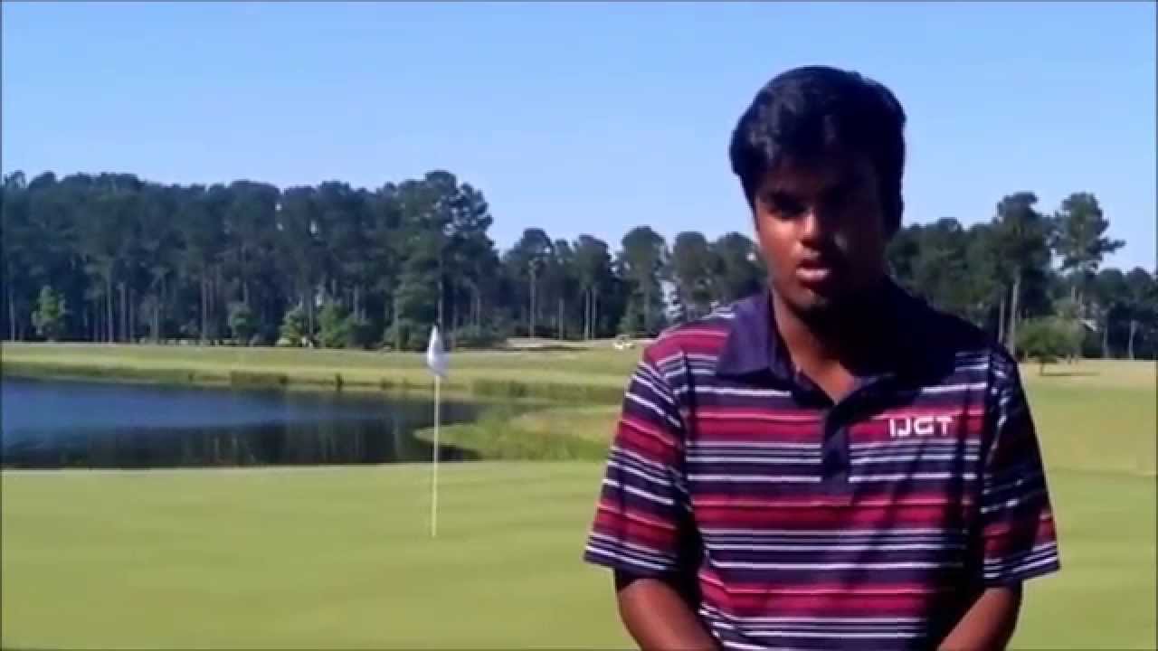 Keshav Sharma at International Junior Golf Academy