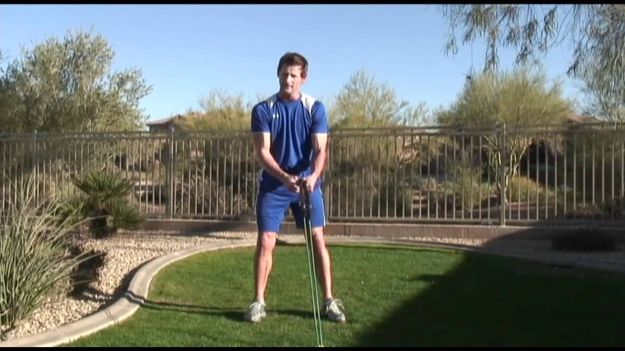 Over 50 Golfers: Fitness Training: Using Resistance Tubing For Core Strength