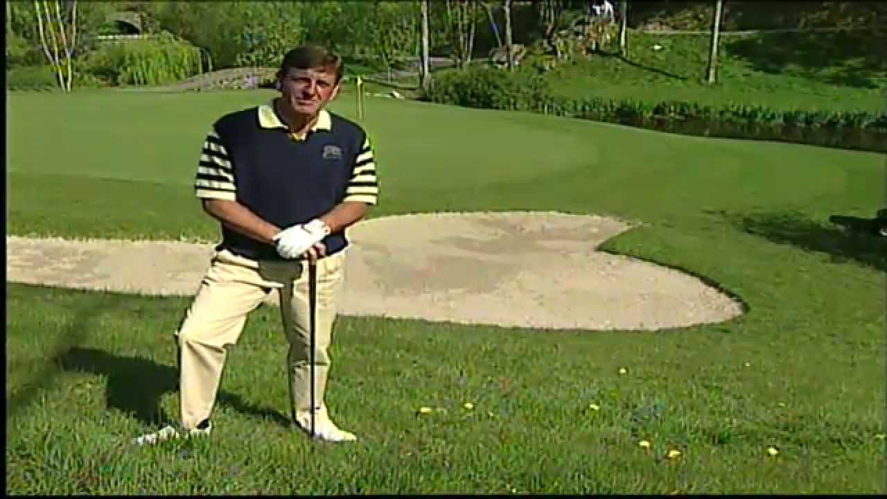 Golf Tip – Chip and run bunker shot – Druids Glen Golf Club, Ireland – Unravel Travel TV