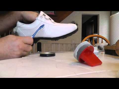 How to Polish White Golf Shoes