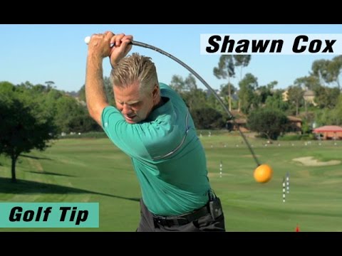 Kinematic Sequence Golf Tip and Golf Fitness Workout using Orange Whip