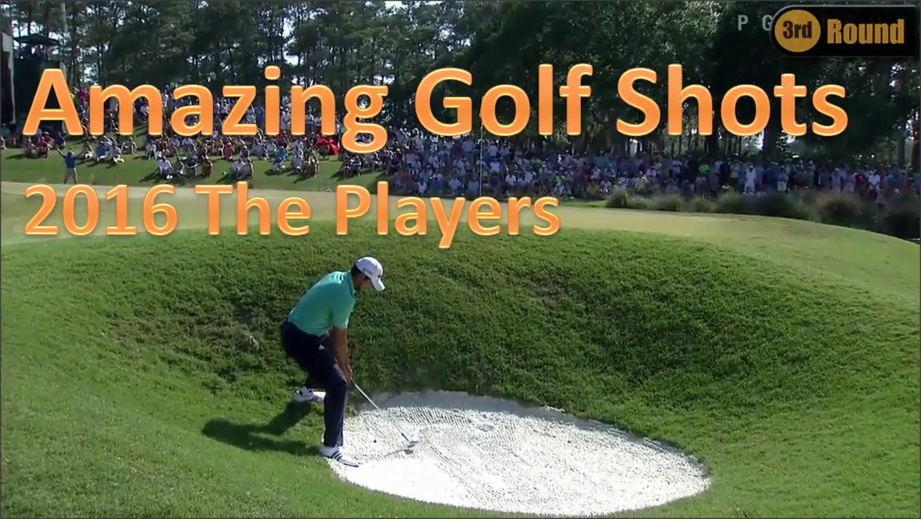 Amazing Golf Shots at 2016 The Players Championship