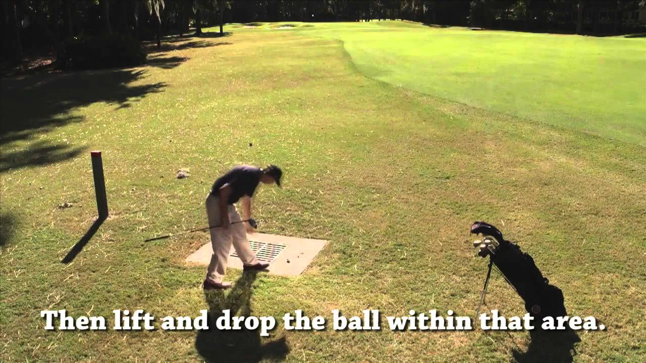 Rules of Golf: Rule 24-2 – Immovable Obstructions