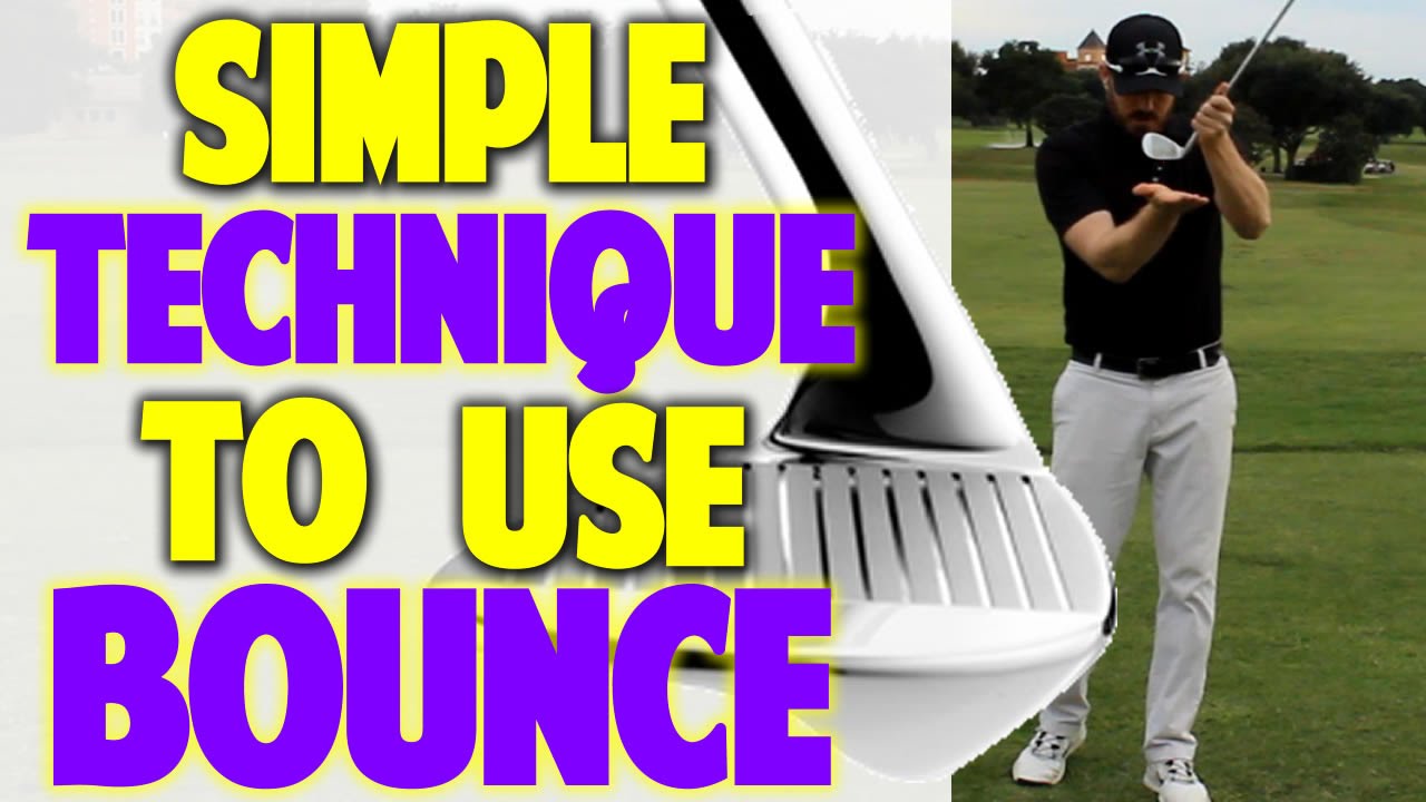 Master the Wedge Bounce with Simple Technique | Bounce Drill (Top Speed Golf)