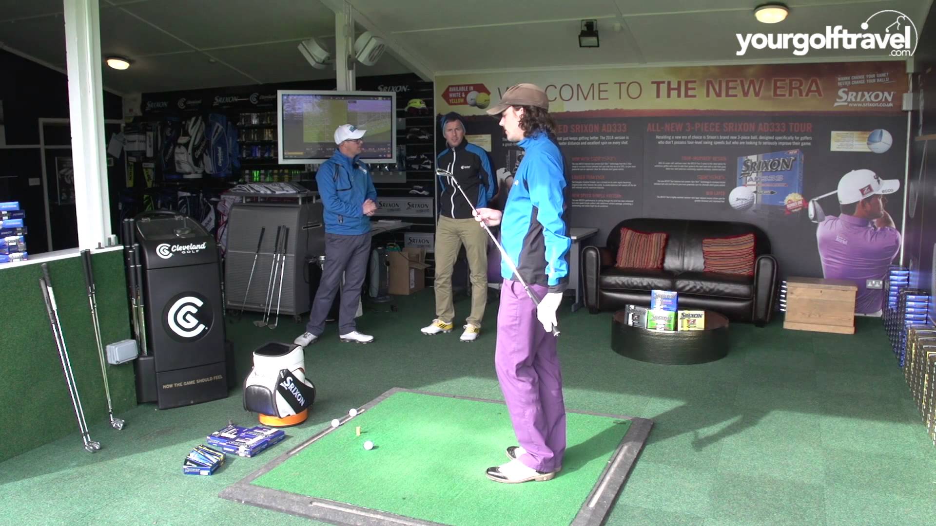 Getting custom fit for irons with Mark Crossfield & Rory from Your Golf Travel