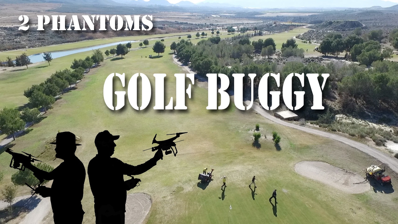 Drone & Golf Buggy