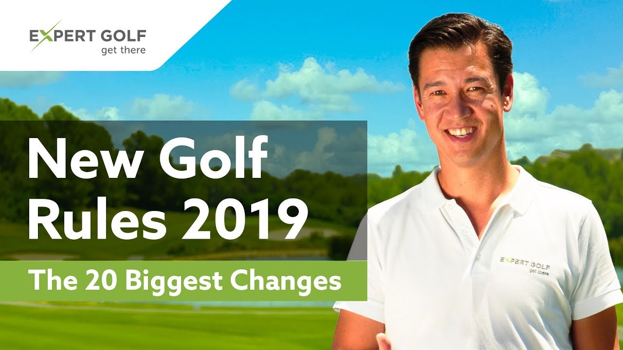 NEW GOLF RULES 2019 | The 20 Most Important CHANGES