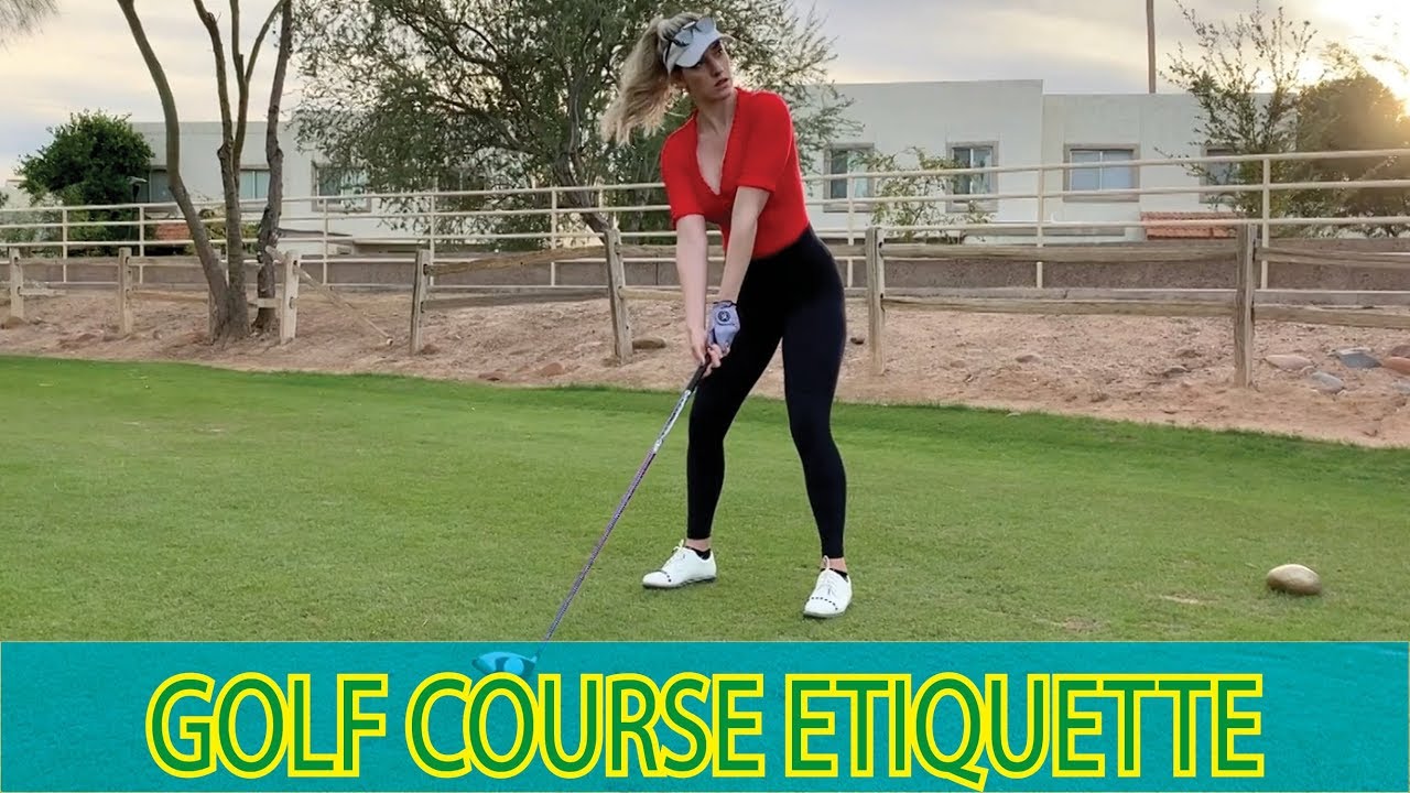 GOLF ETIQUETTE YOU NEED TO KNOW // How to Play Like a Pro