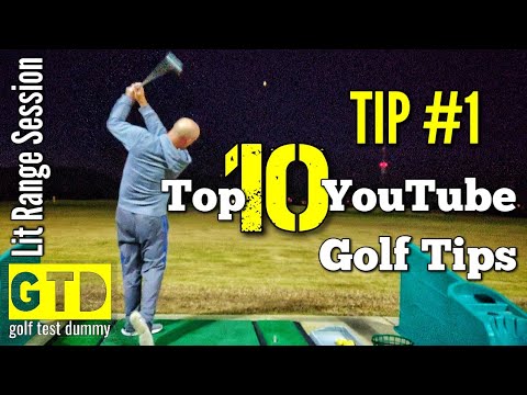 Top 10 Tips From YouTube Golf Instructors – Tip 1 – Golf Test Dummy