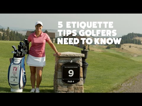 5 Etiquette Tips Golfers Need To Know