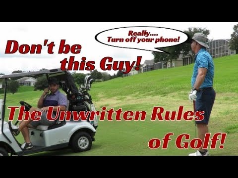 Don't be this Guy…Golf Fails! | The Unwritten Rules of Golf | PSA #4