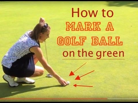 How To Mark Your Golf Ball On The Green – Golf Etiquette