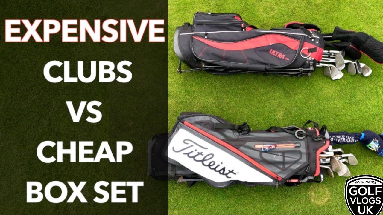 EXPENSIVE GOLF CLUBS VS CHEAP BOX SET GOLF CLUBS – SHOCKING  OUTCOME