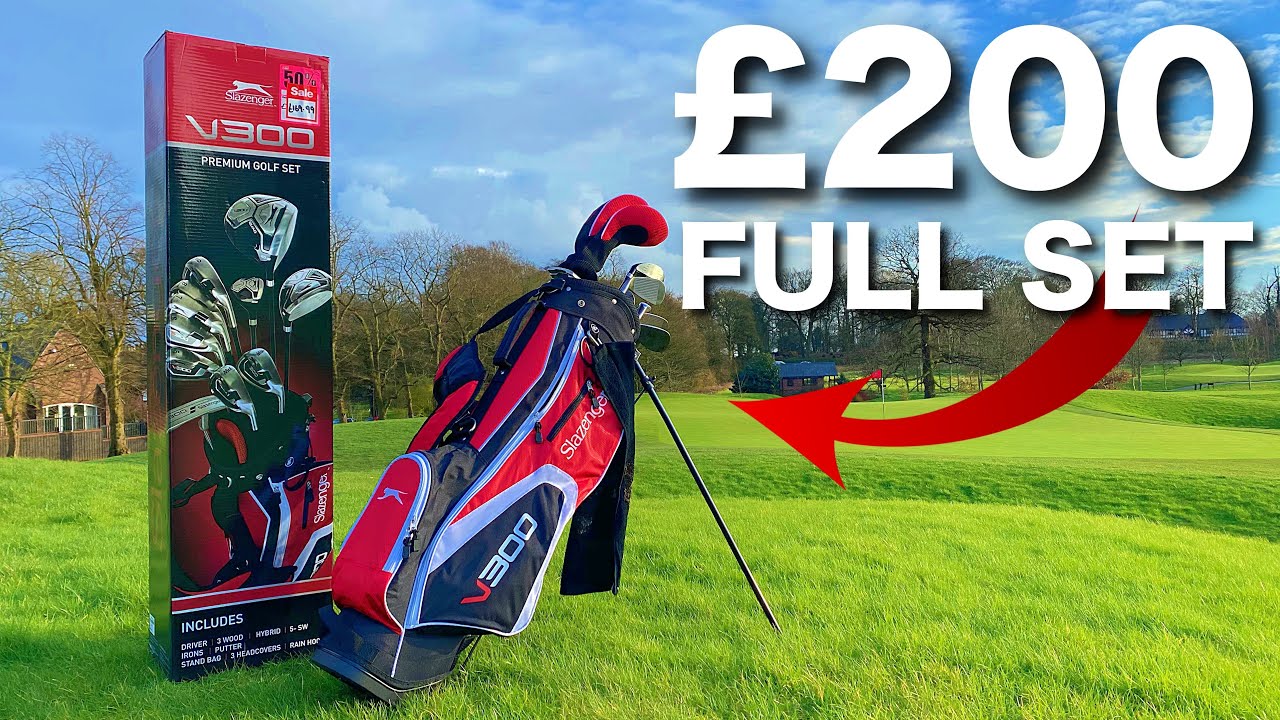 CHEAP PACKAGE SET CHALLENGE | £200 GOLF CLUBS