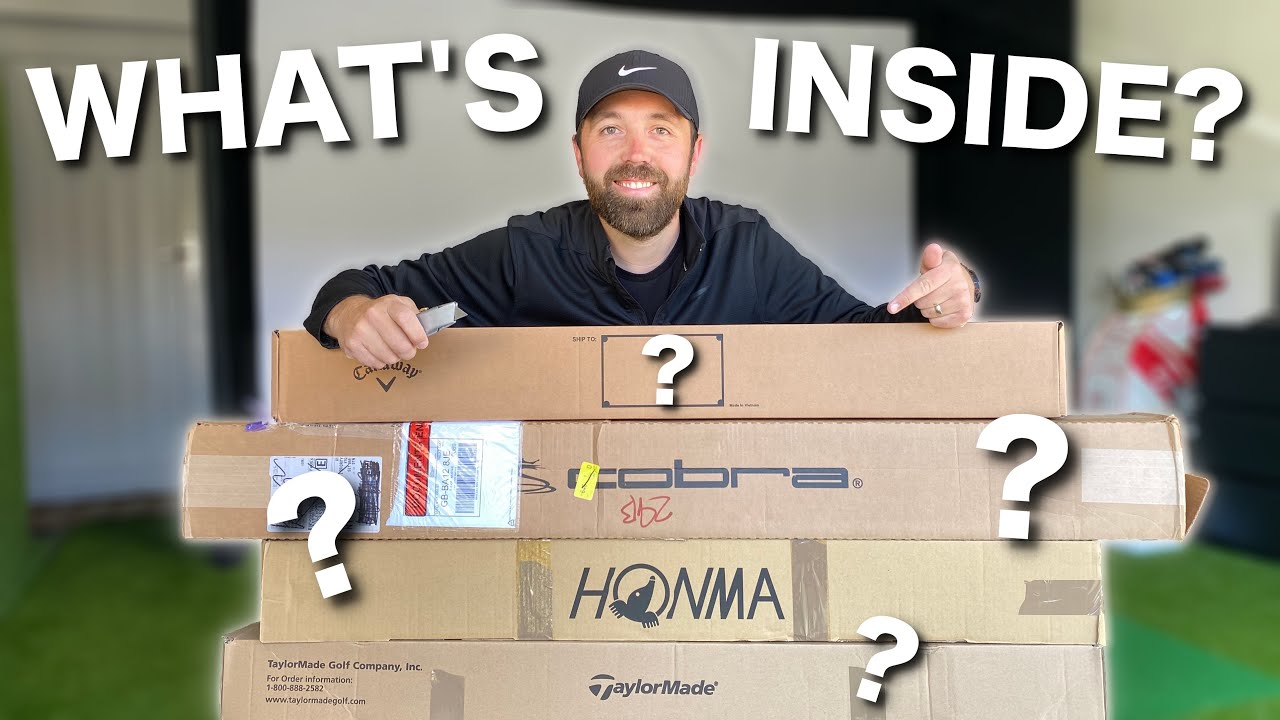 I test golf clubs I've never unboxed….BIG SHOCK!