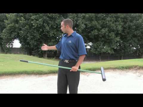 Golf Tips & Etiquette : Raking a Golf Bunker