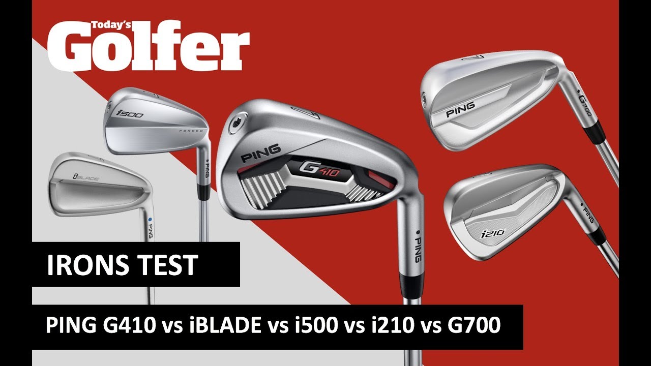 IRONS TEST: Ping G410 vs G700 vs i210 vs i500 vs iBlade