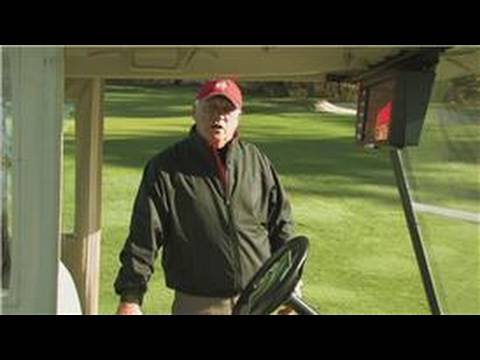 Golf Tips & Etiquette : How Does a Golf Cart Work?