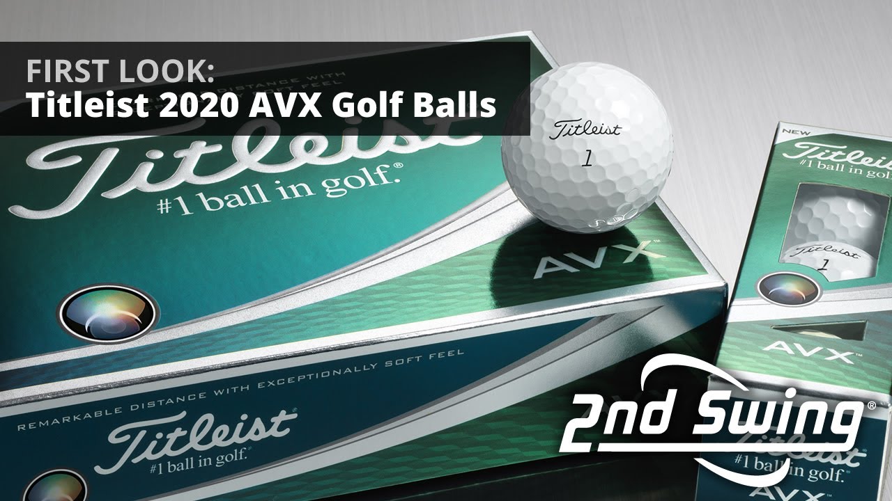 Titleist AVX Golf Balls 2020 | First Look