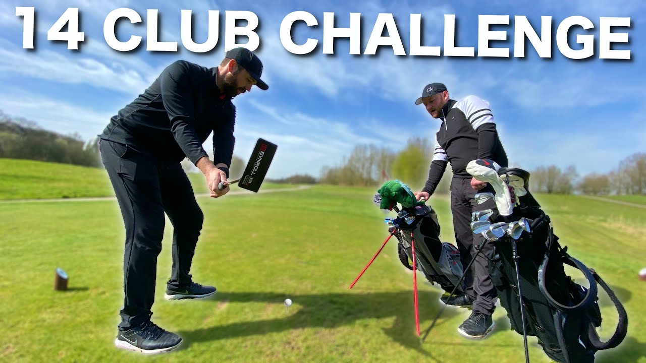 The 14 golf club challenge….WITH A TWIST