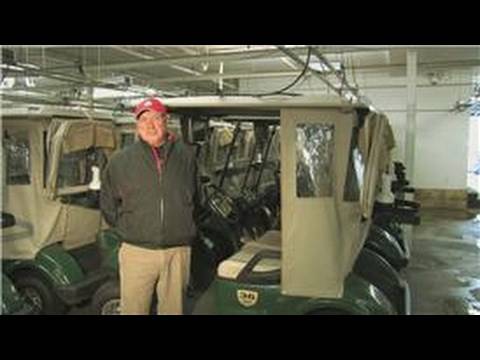 Golf Tips & Etiquette : How to Charge an Electric Golf Cart