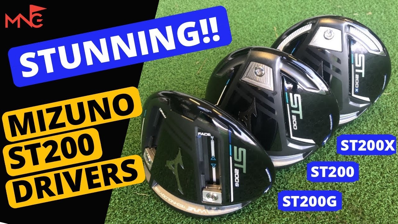 STUNNING!! Mizuno ST200 ST200G ST200X Drivers