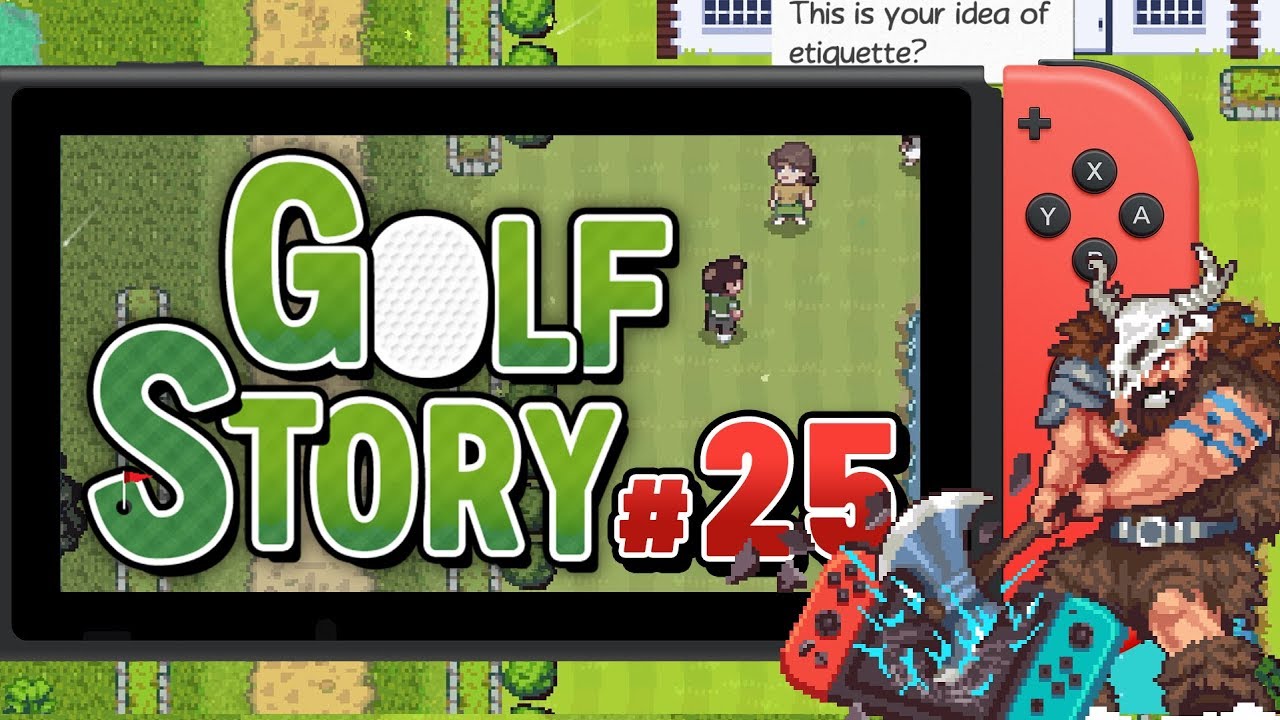 Let's Play Golf Story on the Nintendo Switch Episode 25 | Etiquette Training