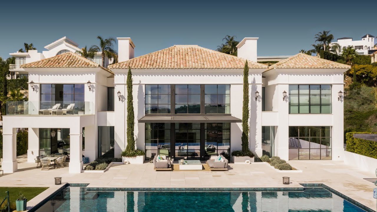 New Frontline Golf Luxury Modern Villa in Marbella, Los Flamingos, Spain | 4.500.000€