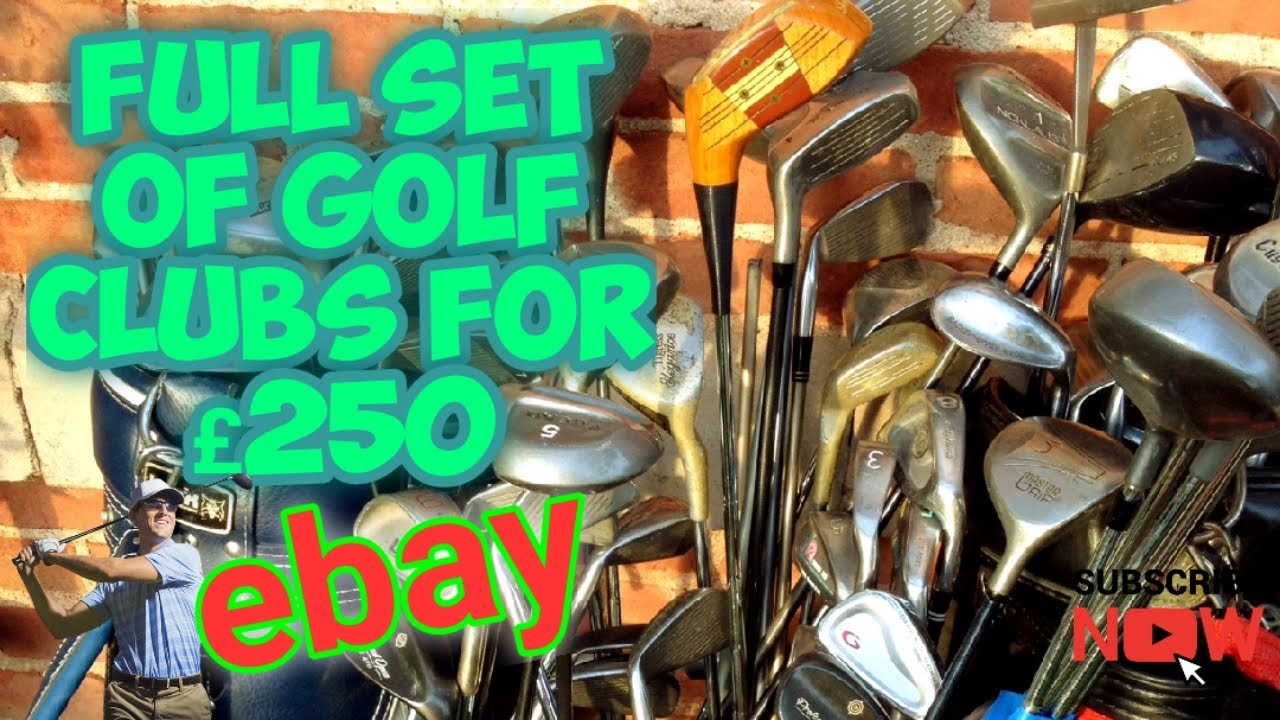 FULL SET OF GOLF CLUBS FOR £250 [[EBAY BARGAINS PART2]]