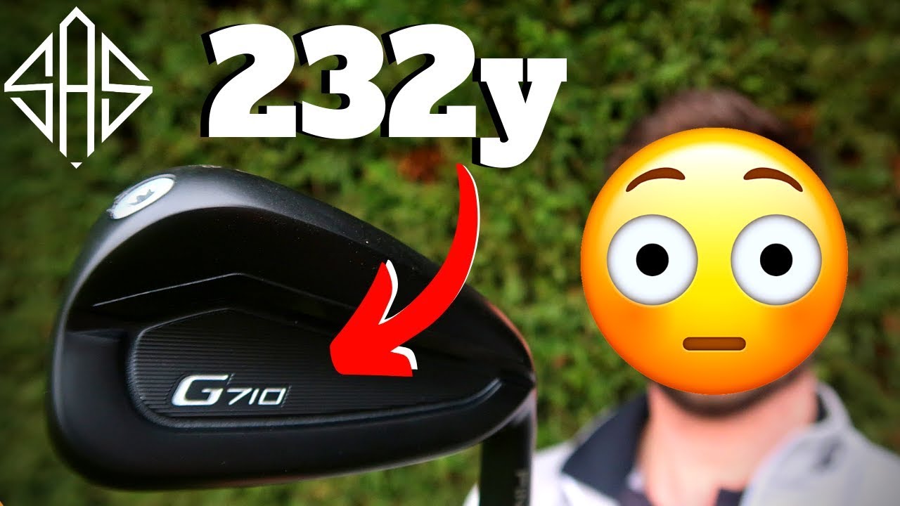 THE NEW 2020 PING G710 SEVEN IRON GOES 232 YARDS!?