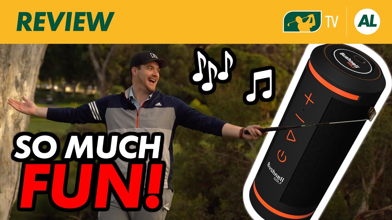 BEST GOLF TECH EVER?!…BUSHNELL WINGMAN SPEAKER & GOLF GPS + HUGE GIVEAWAY