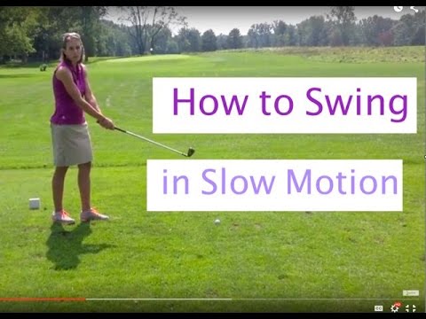 Swing in Slow Motion Golf Drill