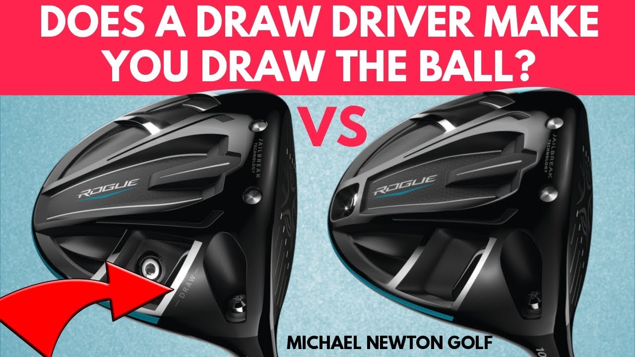 Do Draw Drivers Work? Callaway Rogue Draw Driver VS Rogue Standard Driver