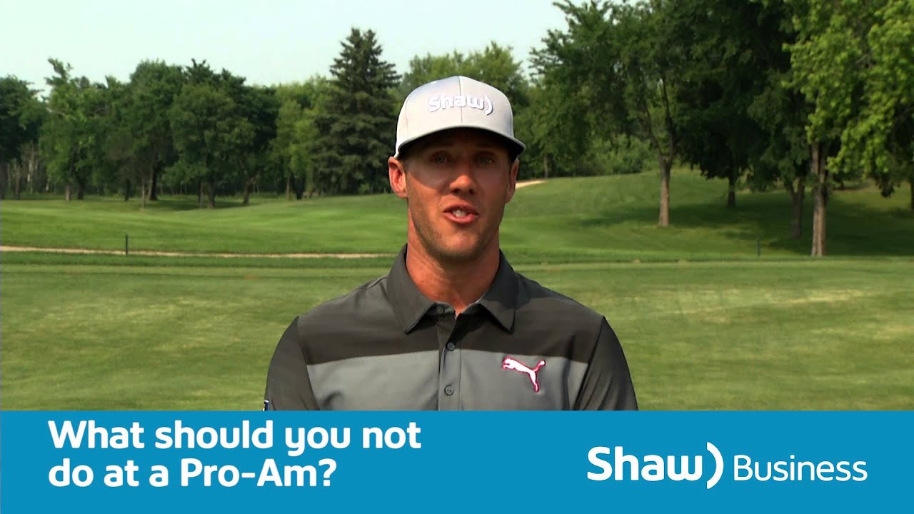 Pro-Am Tips with Graham DeLaet Part 2: Etiquette | Shaw Business | Shaw