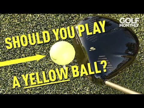 Should you play a yellow ball? + GIVEAWAY! Golf Monthly