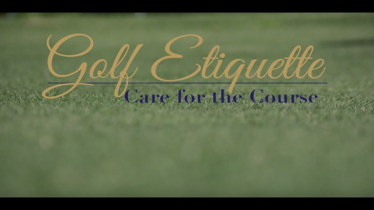 Etiquette 101: Care for the Couse