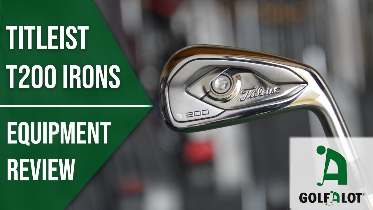 2019's BEST LOOKING iron? | Titleist T200 Iron Golfalot Review