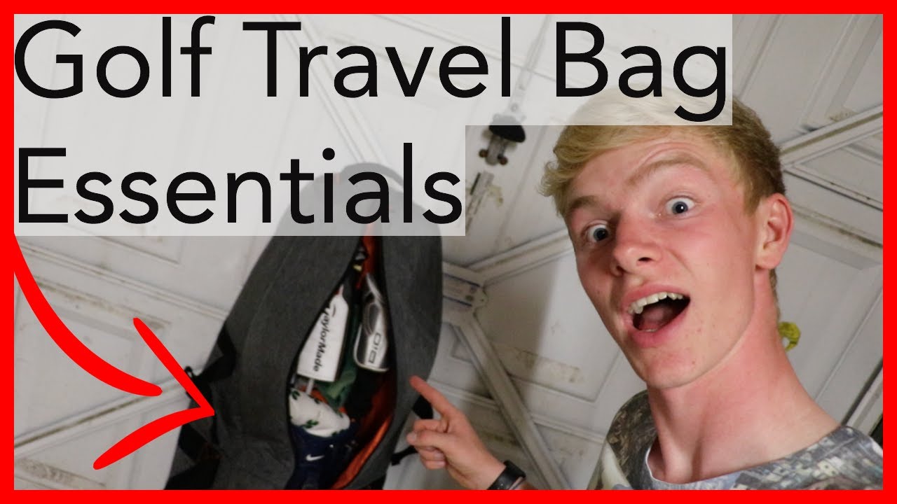 WHATS IN MY GOLF TRAVEL BAG!!??