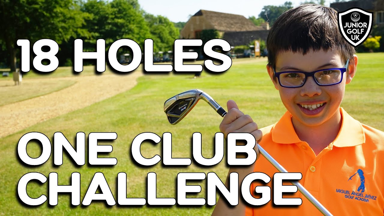 18 Holes with only ONE CLUB!