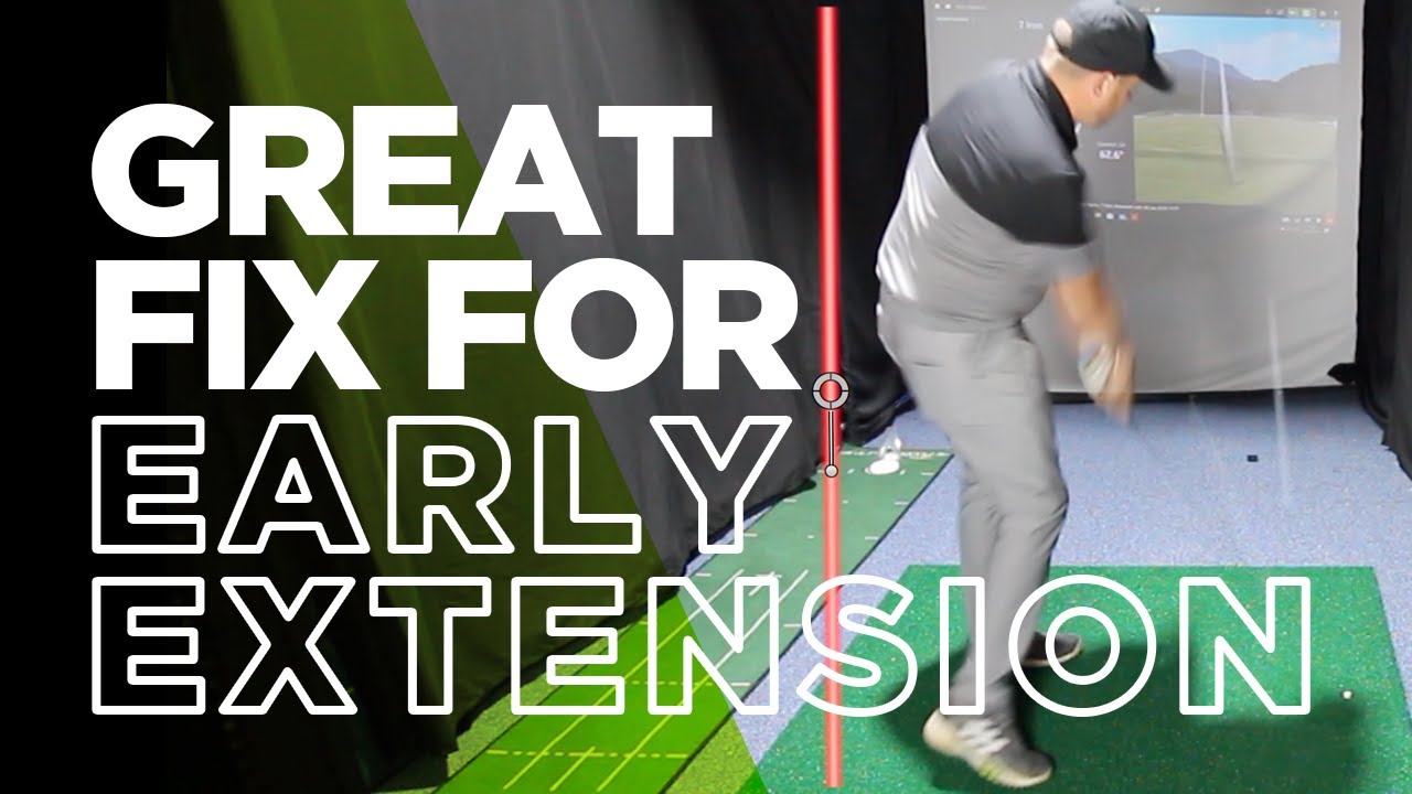 GOLF SWING BASICS : GREAT FIX FOR EARLY EXTENSION