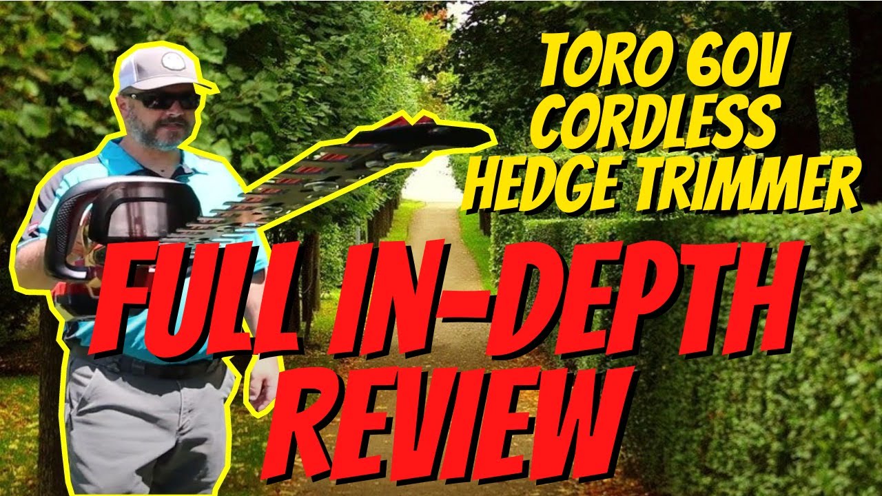 Toro 60v Cordless Hedge Trimmer in Action! | Full In-Depth Review